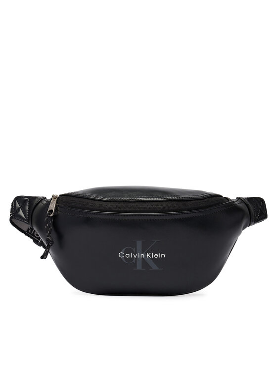 Calvin Klein Calvin Klein Vöökott Bold Logo Webbing Waistbag LV04D3630G Must