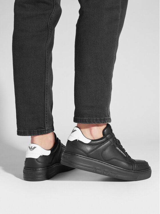 Emporio Armani Emporio Armani Sneakersy X3X188 XF724 A120 Čierna