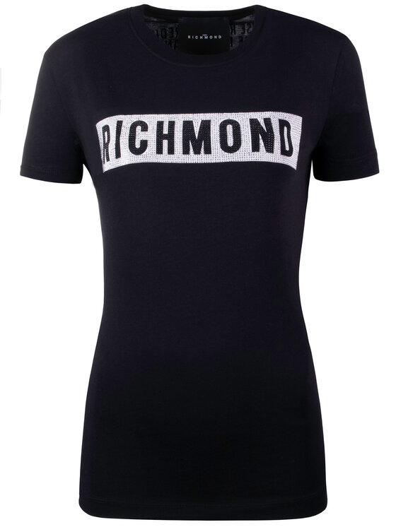 John Richmond John Richmond T-Shirt RWP19028TS Schwarz Regular Fit