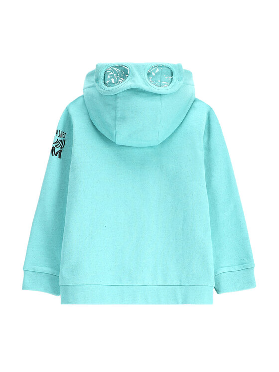 Coccodrillo Coccodrillo Mikina WC5132401CBK Tyrkysová Regular Fit