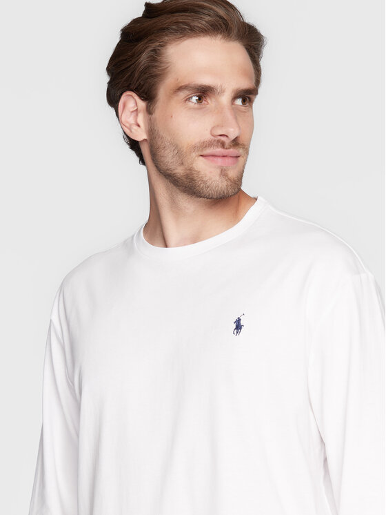 Polo Ralph Lauren Polo Ralph Lauren Longsleeve 710671467004 Biały Classic Fit