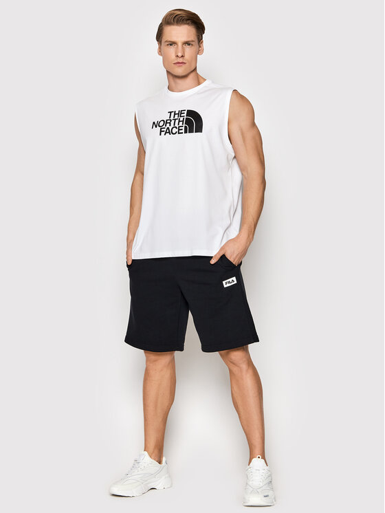 Smanicato M Easy NF0A5IGY Bianco Regular Fit