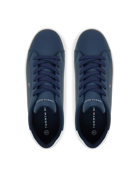 Tommy Hilfiger Tommy Hilfiger Сникърси Low Cut Lace-Up T3X9-34073-1355X D Тъмносин