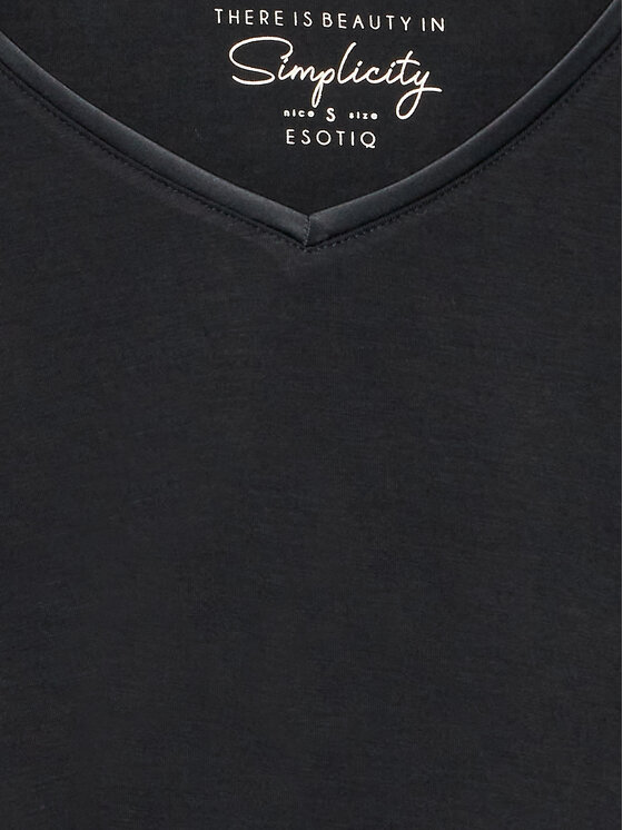 Pigiama Clare 40239 Nero Regular Fit