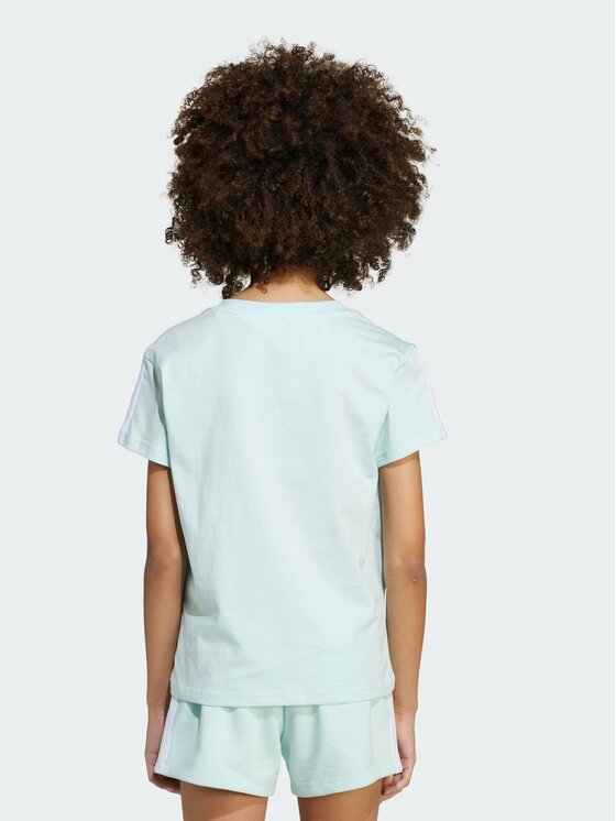 adidas adidas T-Shirt 142921 Turkusowy Regular Fit