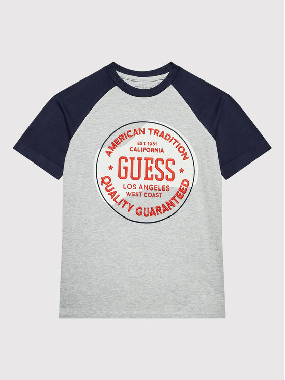 T-shirt L2YI16 K9N50 Grigio Regular Fit