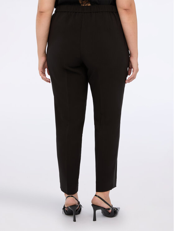 Fiorella Rubino Fiorella Rubino Pantaloni di tessuto P168T004997N033 Nero Regular Fit
