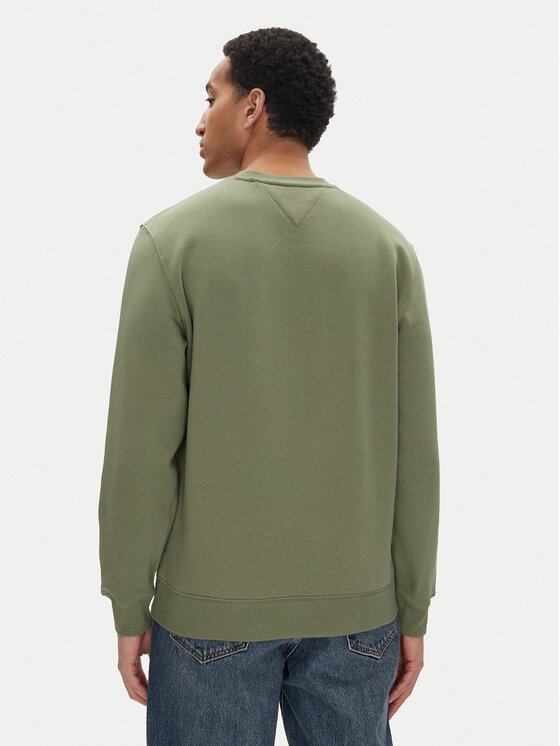 Tommy Jeans Tommy Jeans Felpa DM0DM20741 Verde Regular Fit