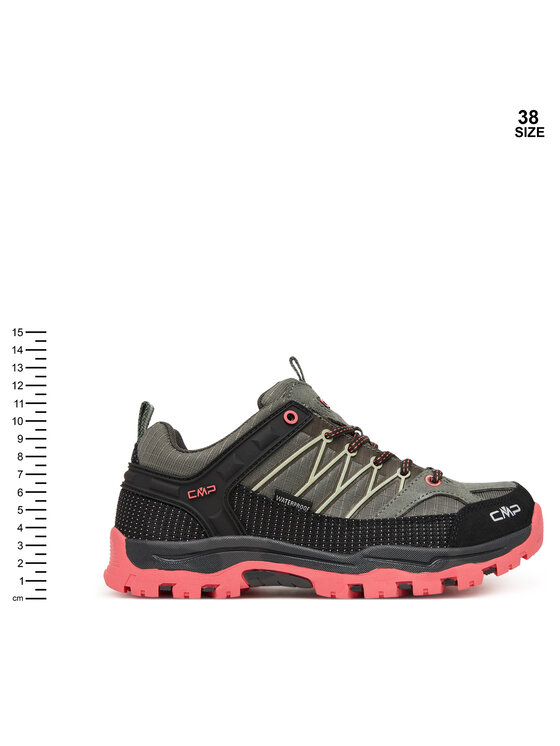 CMP CMP Scarpe da trekking Rigel Low Wp 3Q54554J Verde