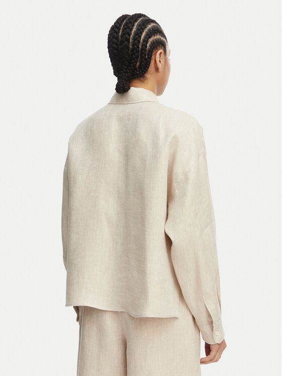 Weekend Max Mara Weekend Max Mara Särk Capo 2615041022 Beež Regular Fit
