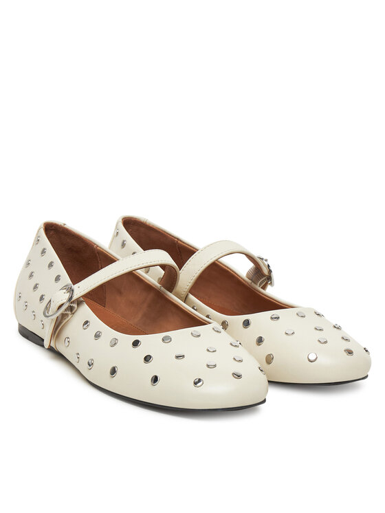 Tamaris Tamaris Ballerine Newd By Tamaris 1-22106-44 Bianco