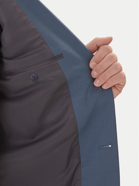 HUGO HUGO Öltöny Arti-Hesten253X 50544524 Kék Extra Slim Fit