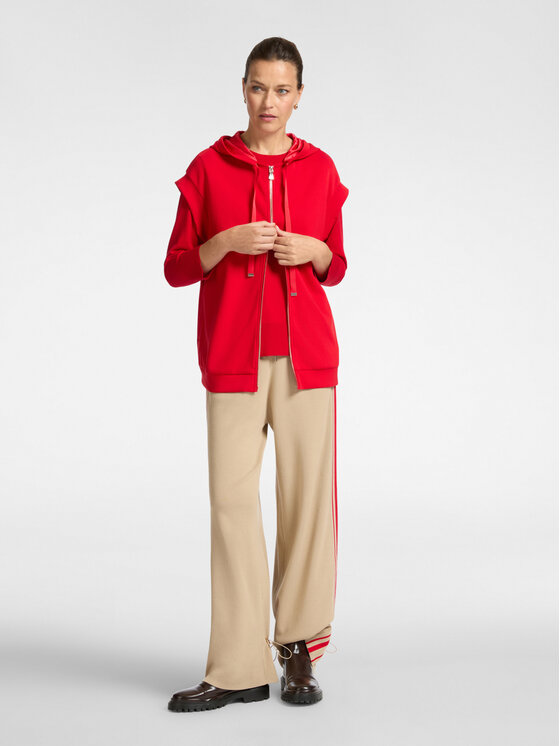 Elena Mirò Elena Mirò Felpa G852Z000408N016 Rosso Regular Fit