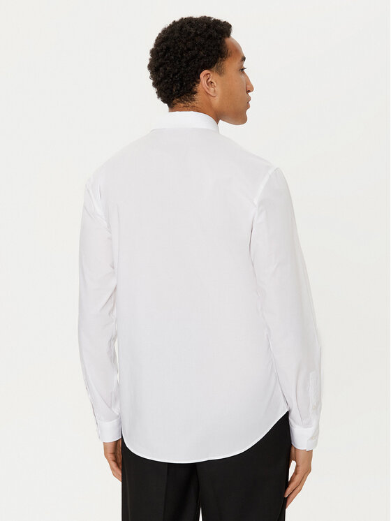 Versace Jeans Couture Versace Jeans Couture Marškiniai 78GALYS1 Balta Slim Fit