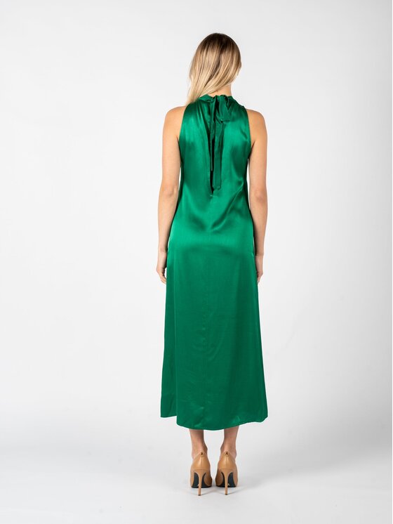 PINKO PINKO Vestito da giorno 1N13DE Y8A4 Verde Slim Fit