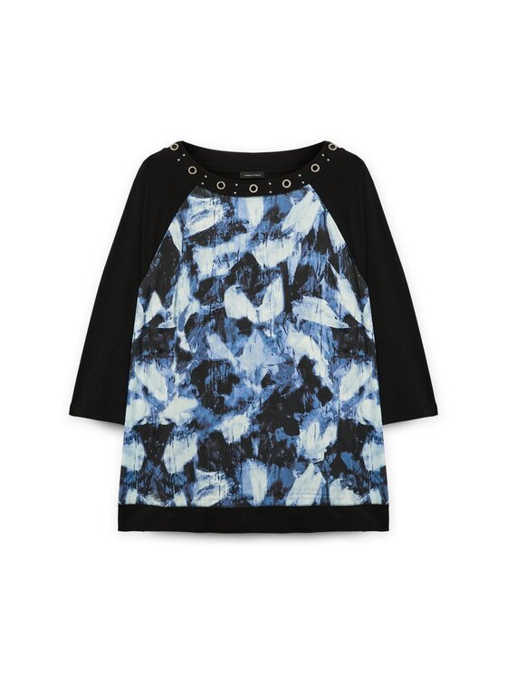 Fiorella Rubino Fiorella Rubino T-shirt G080L008676N0Z3 Nero Regular Fit