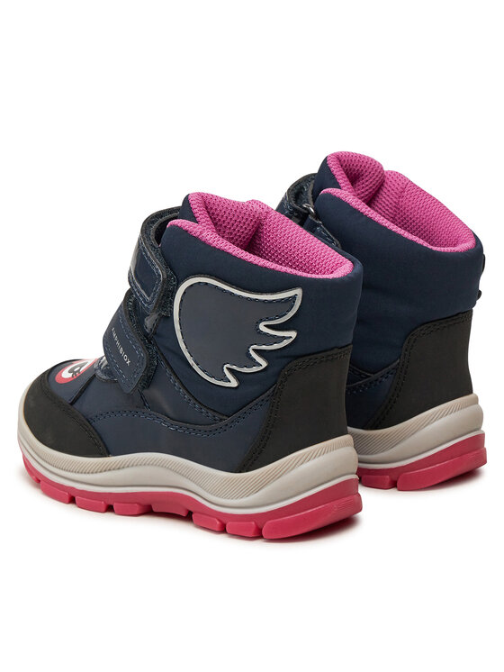 Geox Geox Śniegowce B Flanfil Girl B Abx B463WA 054FU C4268 M Granatowy