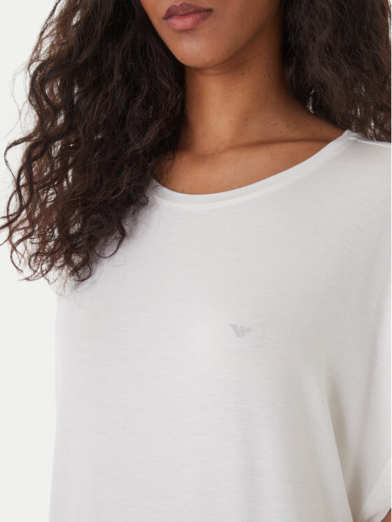 Emporio Armani Underwear Emporio Armani Underwear Camicia da notte EW002965 AF19024 U1131 Bianco Regular Fit