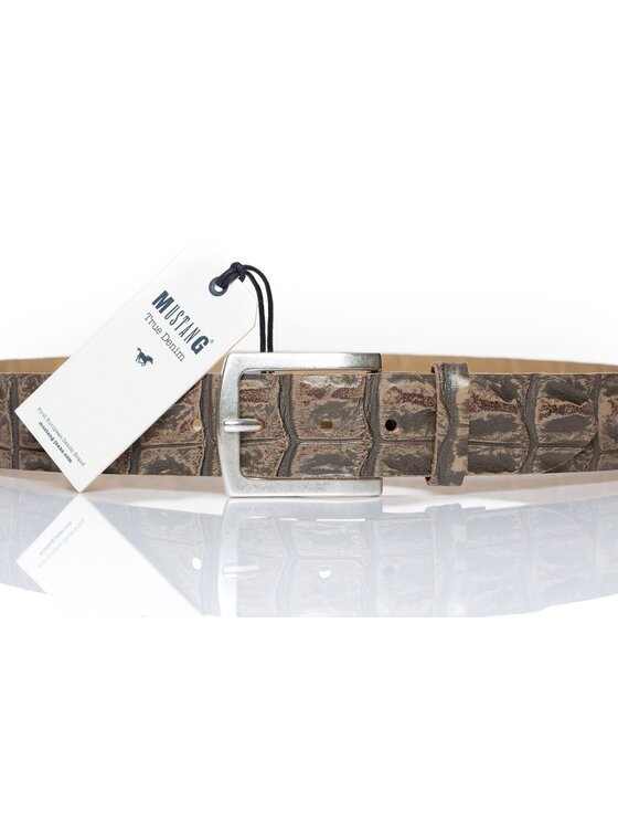 Mustang Mustang Cintura da uomo BELT Marrone