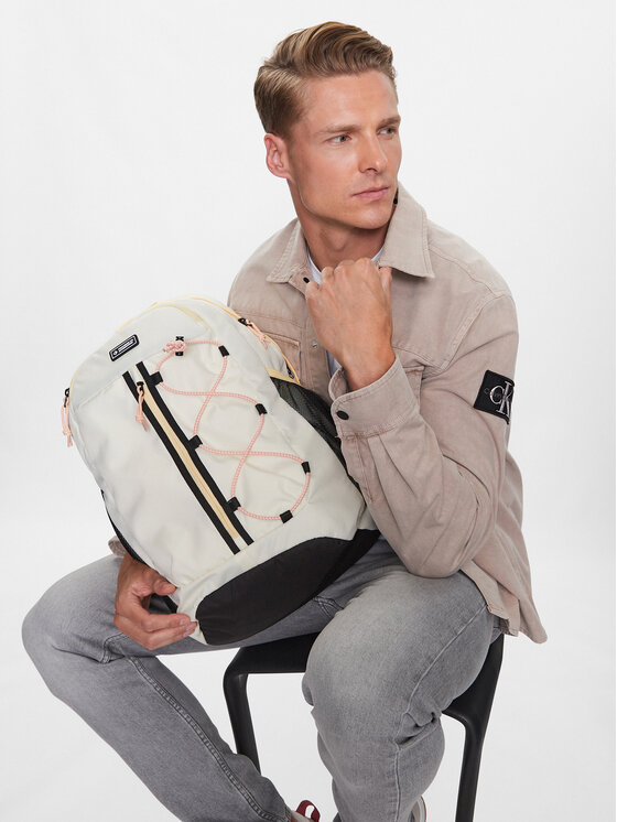 Converse Sac dos TRANSITION BACKPACK 10022097 A15 Blanc Modivo