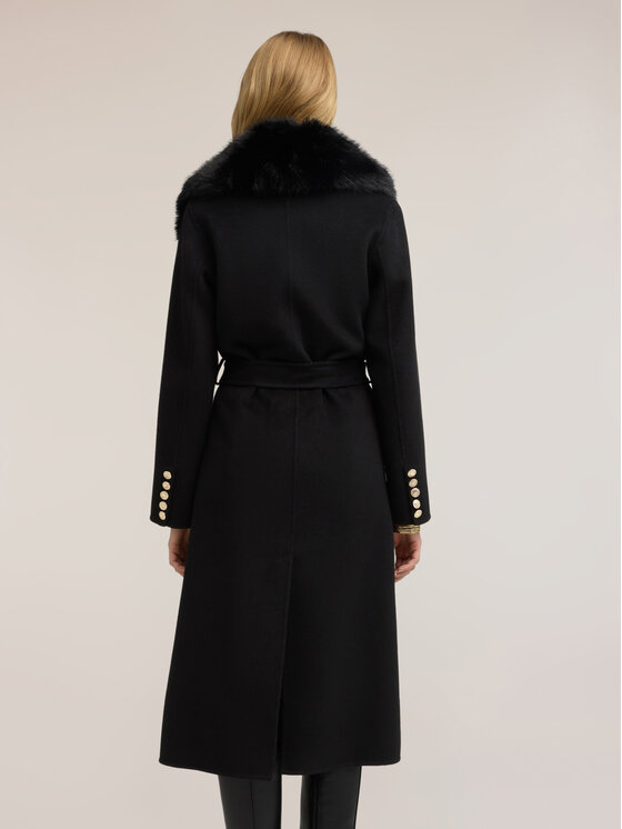 Motivi Motivi Cappotto invernale 0068Q000716N033 Nero Regular Fit