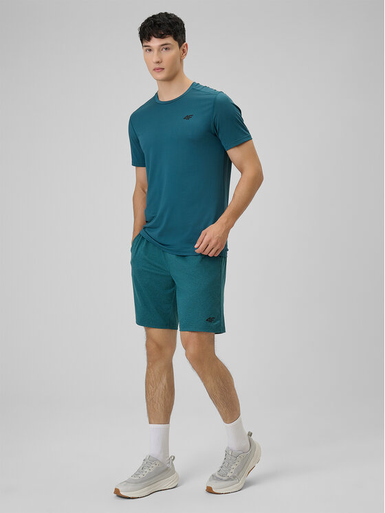 4F 4F Koszulka techniczna MULTI ACTIVE Zielony Regular Fit