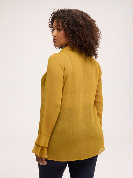 Fiorella Rubino Fiorella Rubino Camicia 5076T001555N018 Giallo Regular Fit