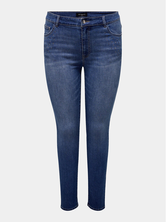 ONLY Carmakoma Jeans Kate 15309057 Blu Skinny Fit, taglia : 52