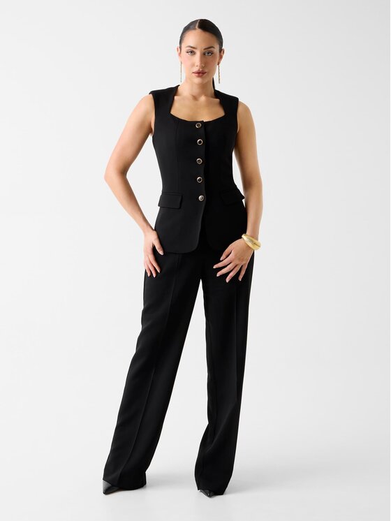 Marciano Guess Marciano Guess Kamizelka 181350 Czarny Classic Fit