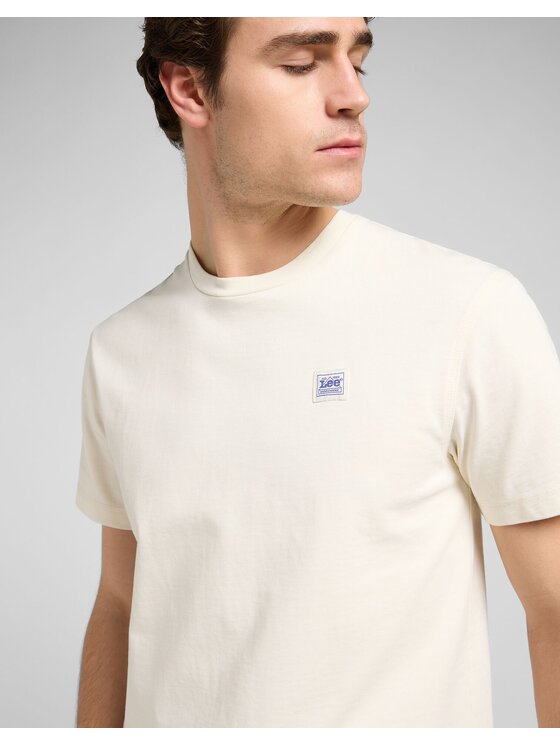 Lee Lee T-Shirt WW TEE Niebieski Regular Fit