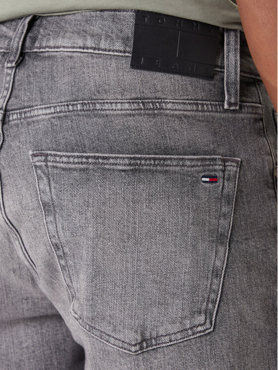 Tommy Jeans Tommy Jeans Blugi Ryan DM0DM21215 Gri Slim Fit