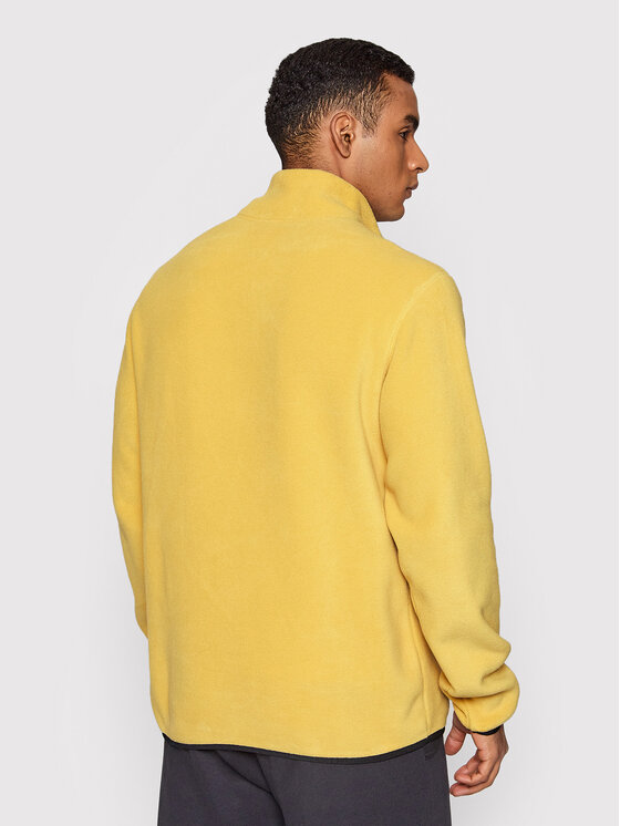 Felpa di pile 215107 Giallo Regular Fit