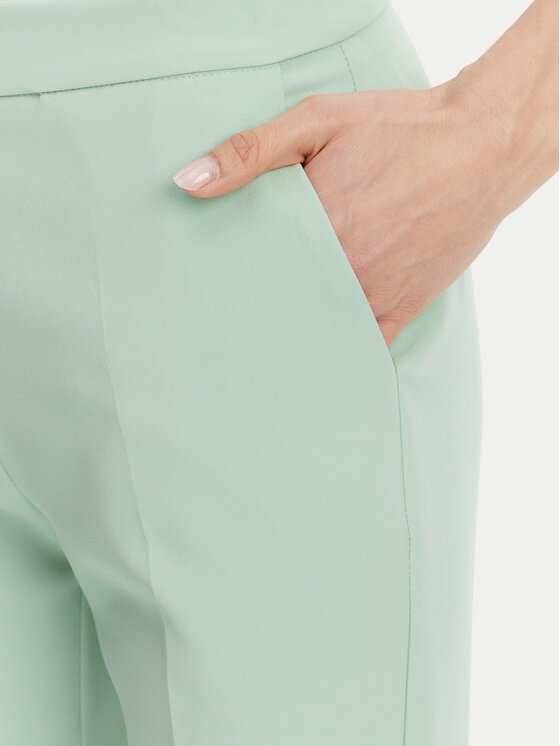 Maryley Maryley Pantaloni di tessuto 25EB587/43SP Verde Regular Fit