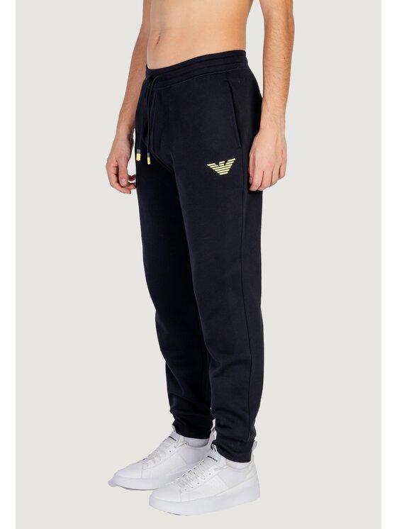 Emporio Armani Underwear Emporio Armani Underwear Παντελόνι φόρμας 111873 4F571 Μαύρο Casual Fit