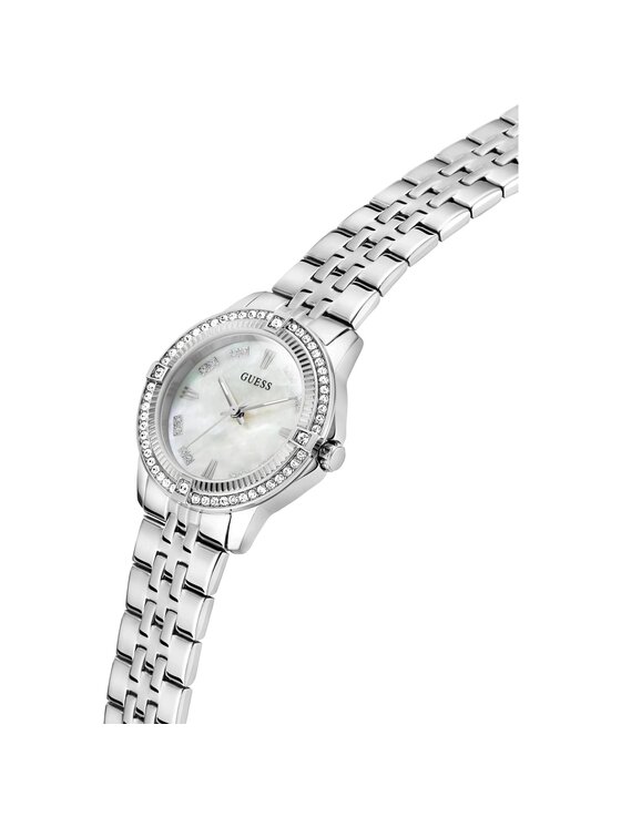 Guess Guess Hodinky GW1027L1 Strieborná