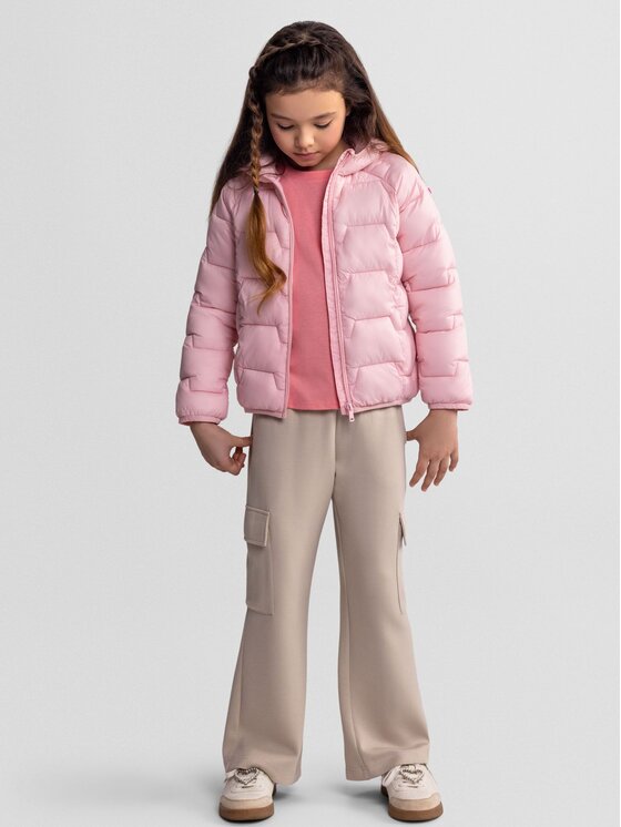 minoti minoti Kurtka przejściowa 30COAT157 Różowy Regular Fit