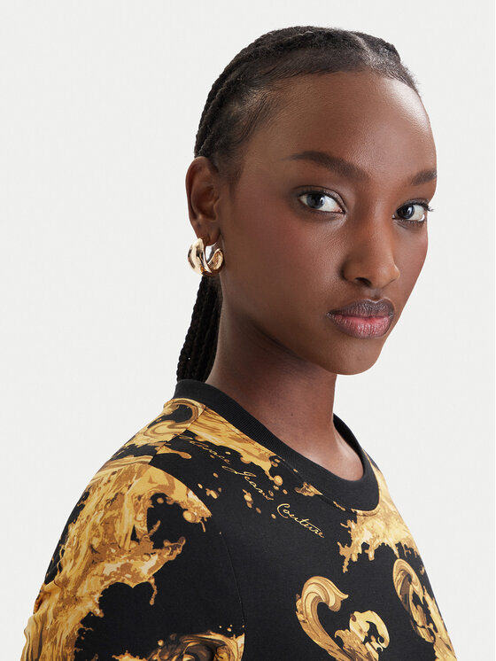 Versace Jeans Couture Versace Jeans Couture Φόρεμα καθημερινό 80HAO939 JS553 Μαύρο Slim Fit