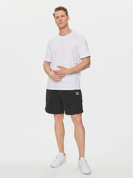 Puma Puma Szorty sportowe Classics 624262 Czarny Relaxed Fit