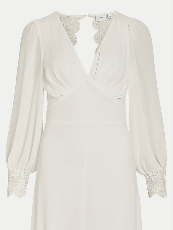 Vila Vila Ljetna haljina Dani 14098599 Bijela Regular Fit