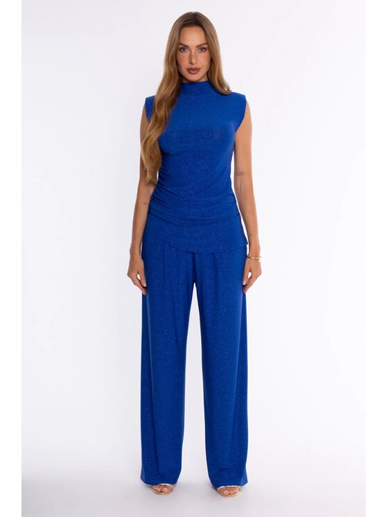 Made of Emotion Made of Emotion Completo maglietta e pantaloni M924 Blu A-Line Fit