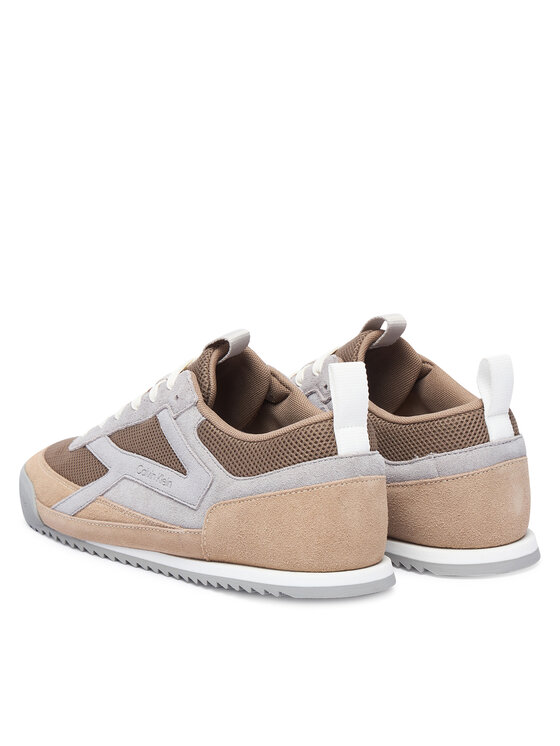 Calvin Klein Calvin Klein Sneakers Low Pro Runner Mix Mat HM0HM02208 Marrone