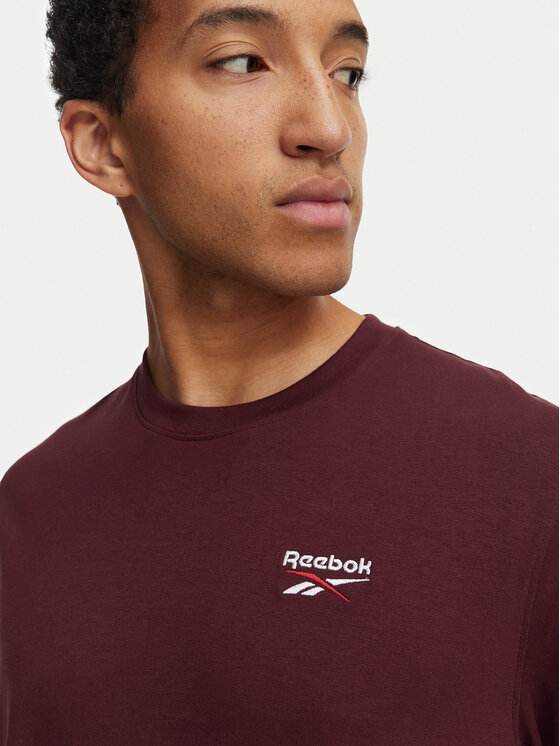 Reebok Reebok Póló Aurek RK25743CCM Bordó Regular Fit