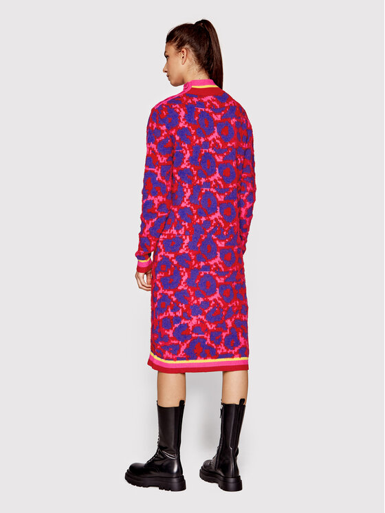 Silvian Heach Silvian Heach Φόρεμα υφασμάτινο PGA22077VE Ροζ Regular Fit