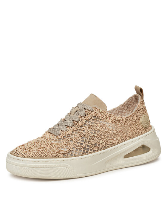 Rieker Rieker Halbschuhe N6409-62 Beige