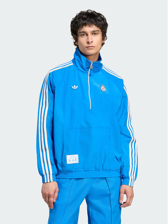 adidas adidas Kurtka wielofunkcyjna 157901 Niebieski jasny Loose Fit
