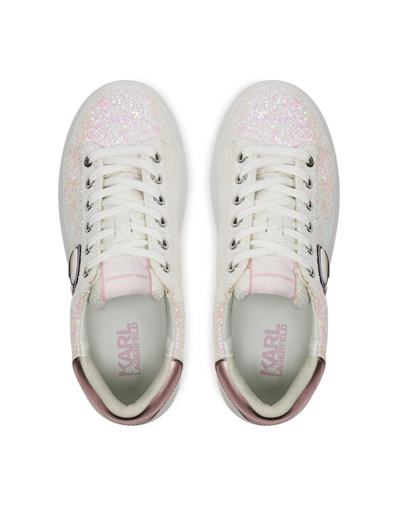 KARL LAGERFELD KARL LAGERFELD Laisvalaikio batai KL63531N Sidabrinė