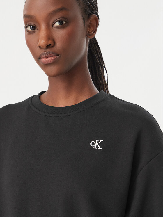 Calvin Klein Jeans Calvin Klein Jeans Bluza Monogram LV047F223G Czarny Regular Fit