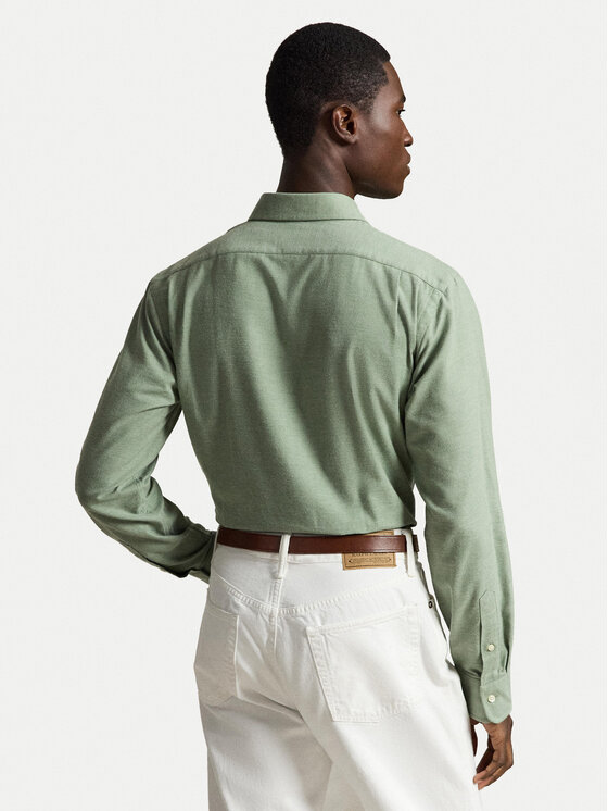 Polo Ralph Lauren Polo Ralph Lauren Cămașă 710B22592001 Verde deschis Regular Fit