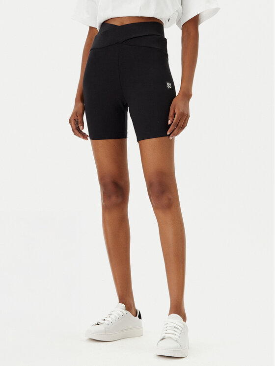HUGO HUGO Kerékpáros nadrág Ivy 50540169 Fekete Slim Fit