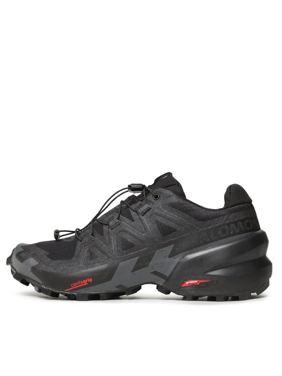 Salomon Salomon Běžecké boty Speedcross 6 L41737900 Černá